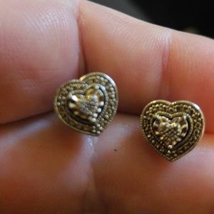 Heart shaped earrings